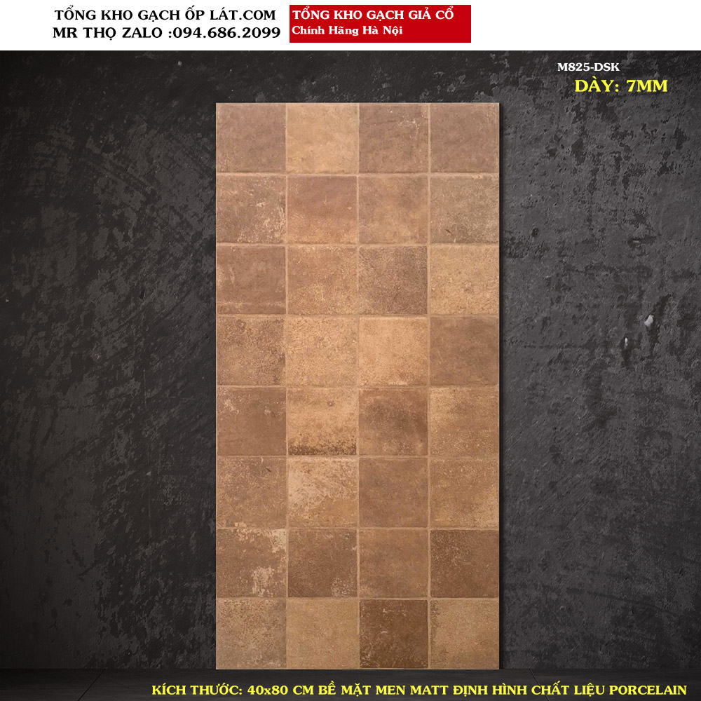 Gạch giả cổ 40x80 M825